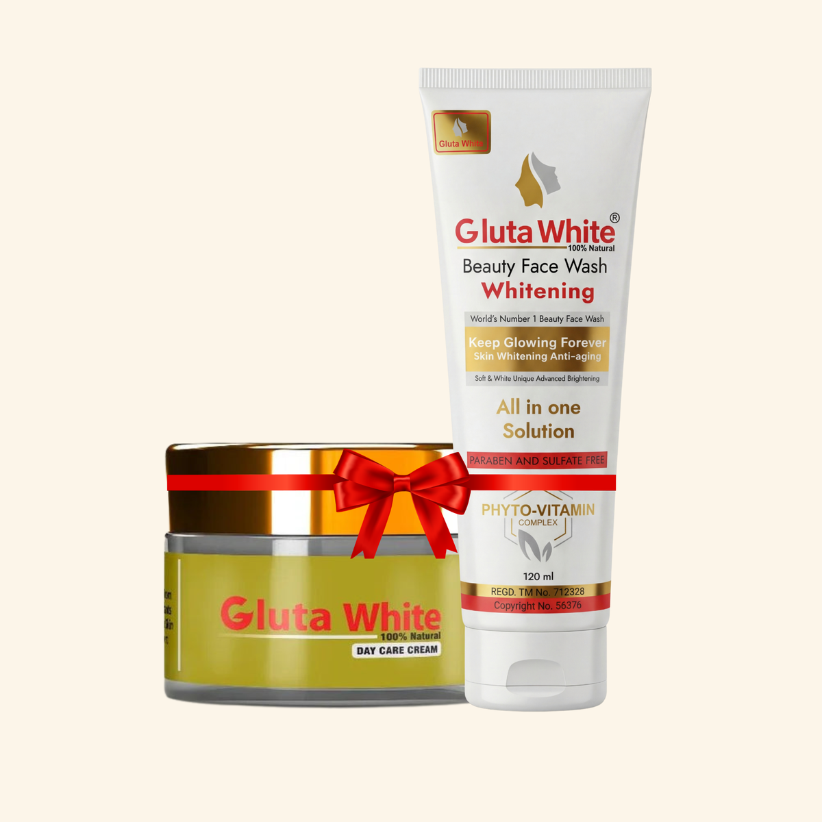 Gluta White® Day Cream + Face Wash