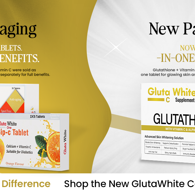 Gluta White® Glutathione + Vitamin C Capsule