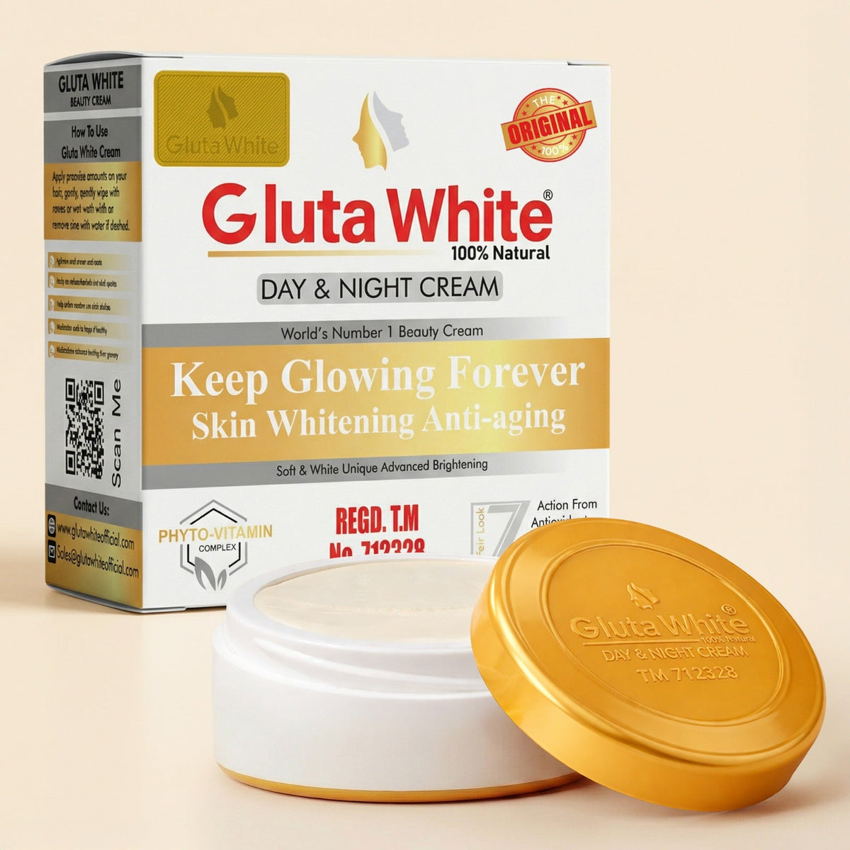 Gluta White® Day & Night Cream 6-Pack | Dark Spot & Pigmentation Care