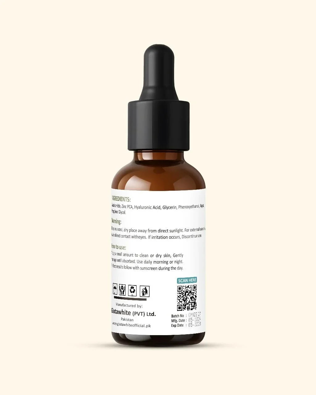 Gluta White® Niacinamide + Zinc Serum
