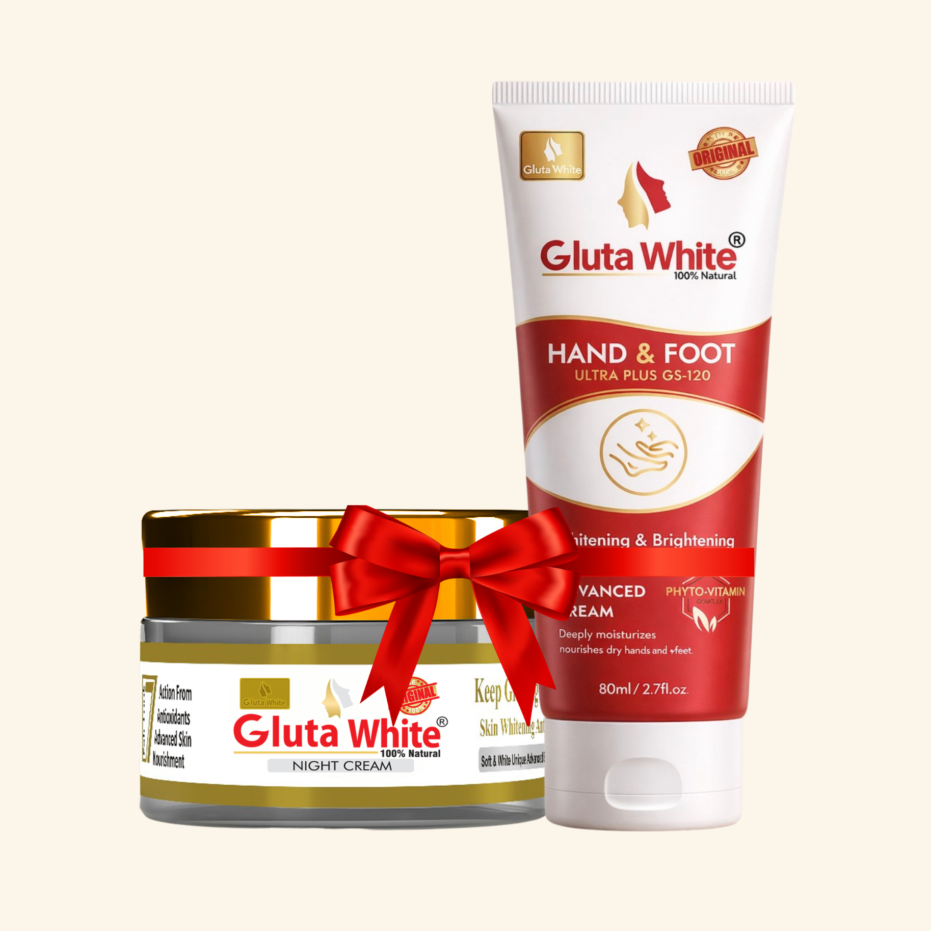 Gluta White® Night Cream + Hand & Foot Cream