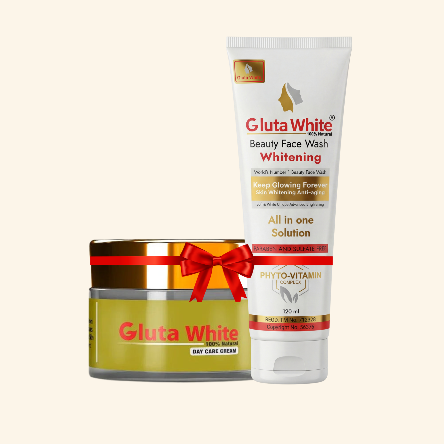 Gluta White® Day Cream + Face Wash
