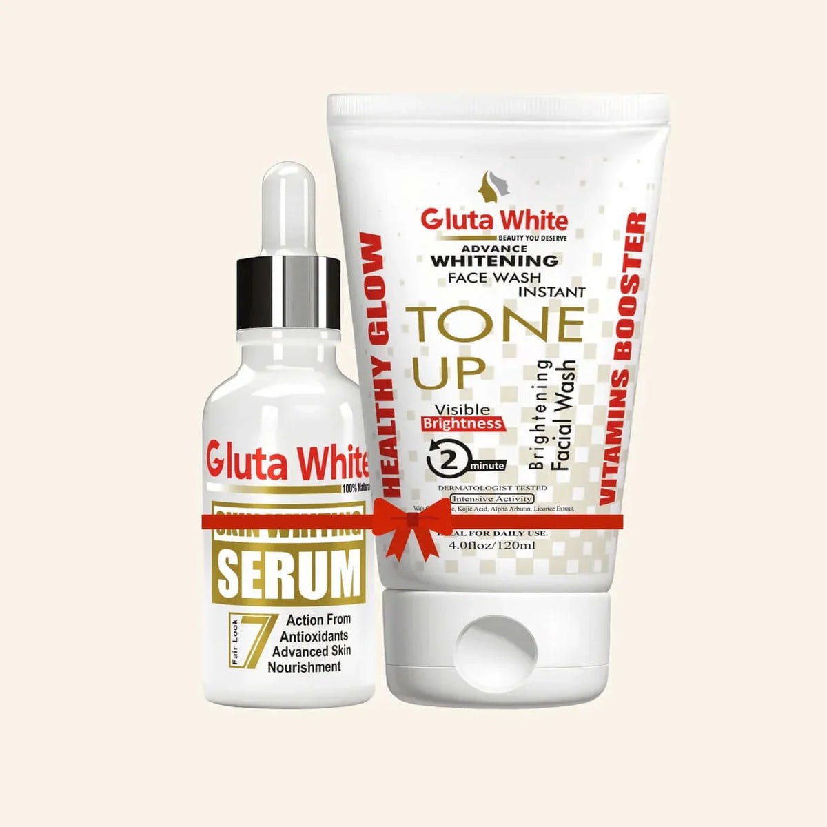 Gluta White® Whitening serum And Facewash