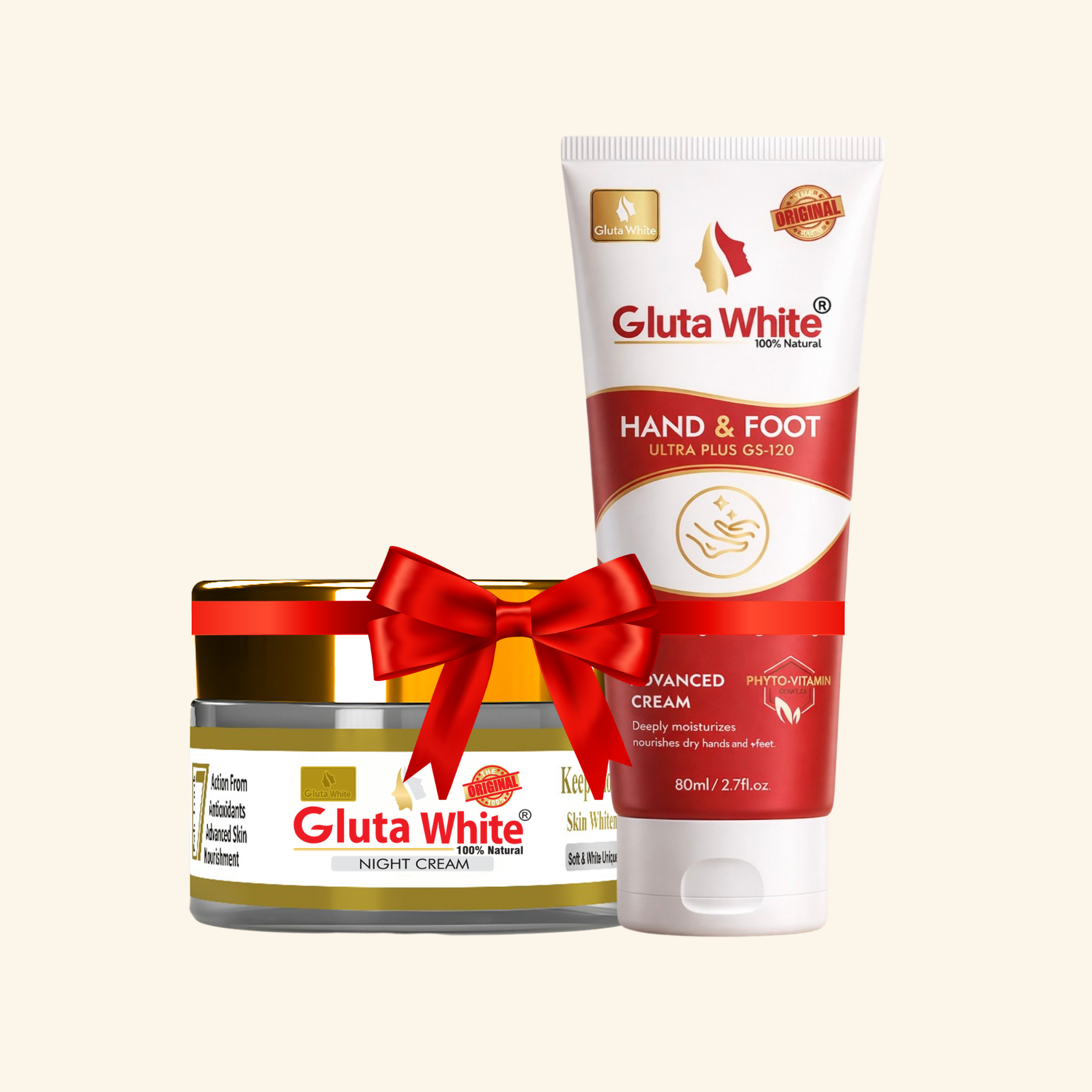 Gluta White® Night Cream + Hand & Foot Cream